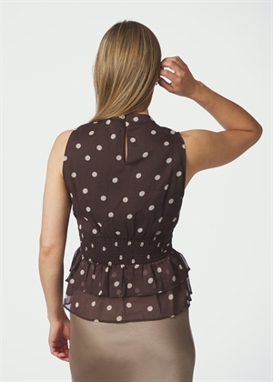 Ansol big dot top Dark Brown Neo Noir 